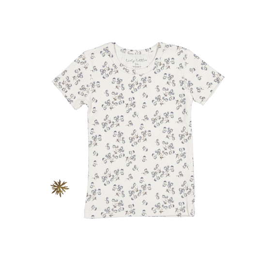 The Printed Short Sleeve Tee - Mintberry