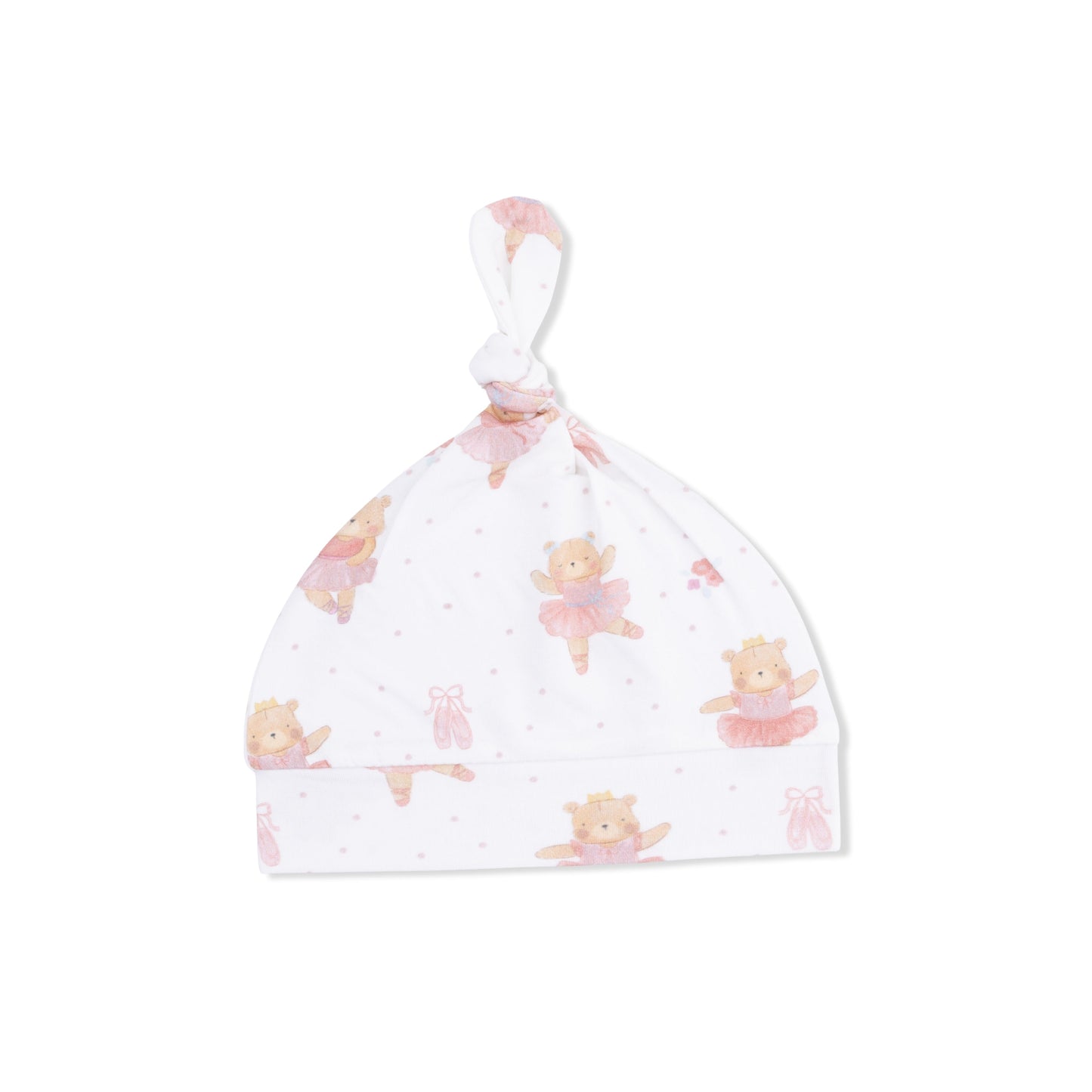 Teddy Bear Ballerina - Knotted Hat