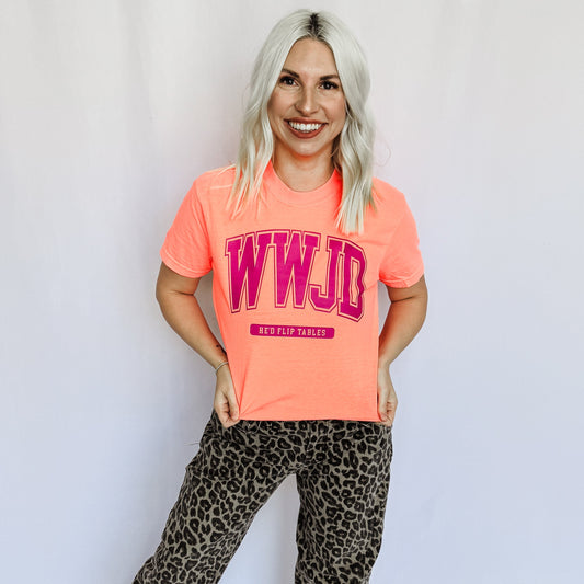*WWJD Flip Tables Graphic Tee