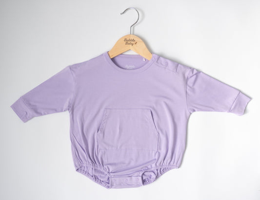 Lilac | Long Sleeve Bubble Romper