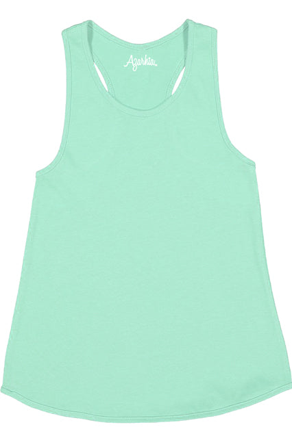 Tank Top with Racer Back in Mint