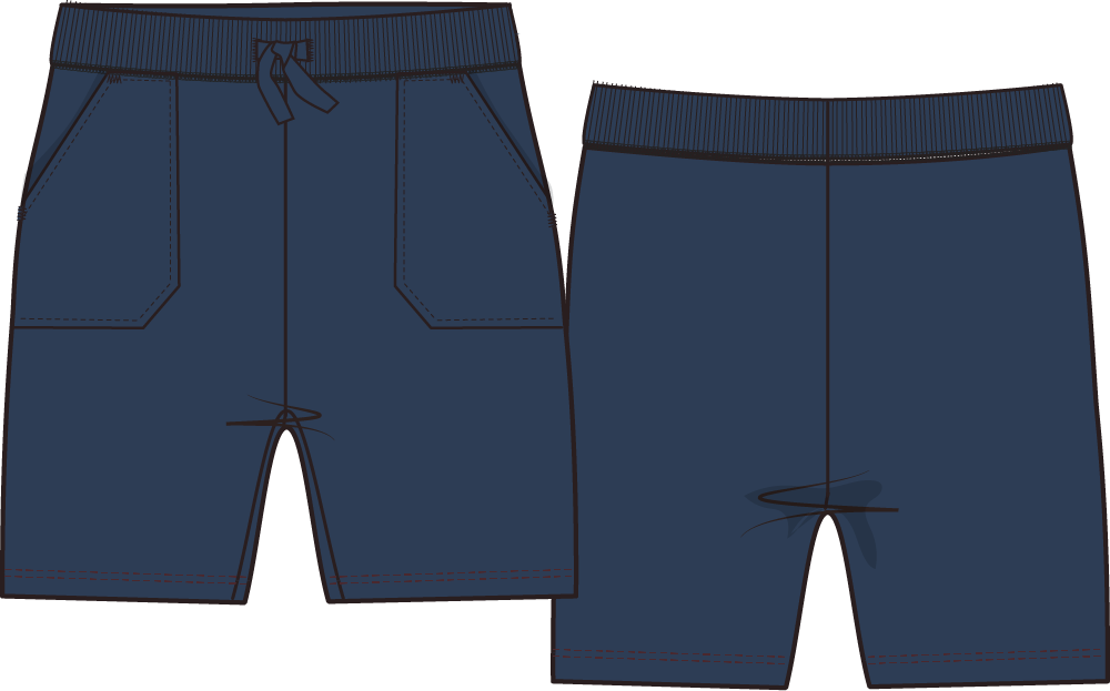 Solid Insignia Blue - Everyday Short