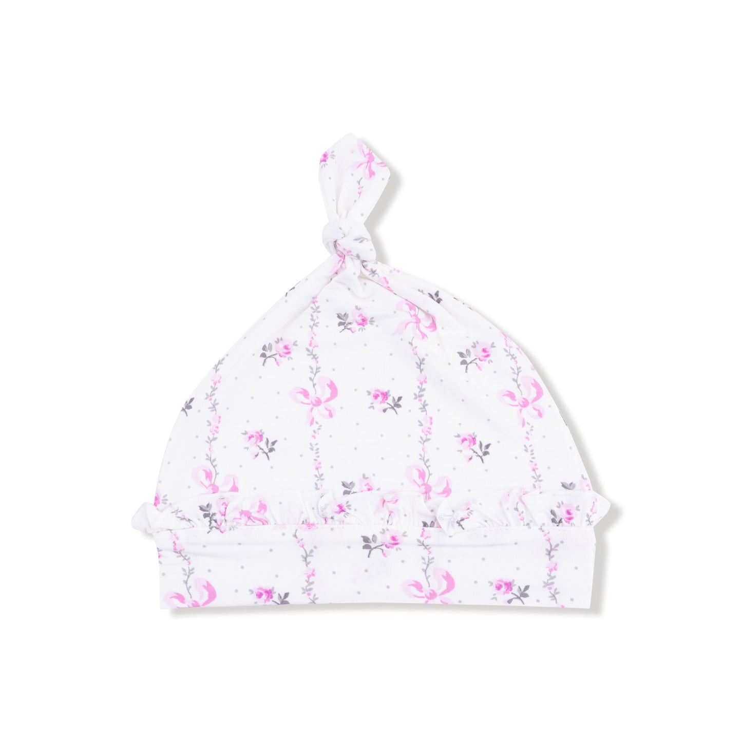 Ruffle Knotted Hat