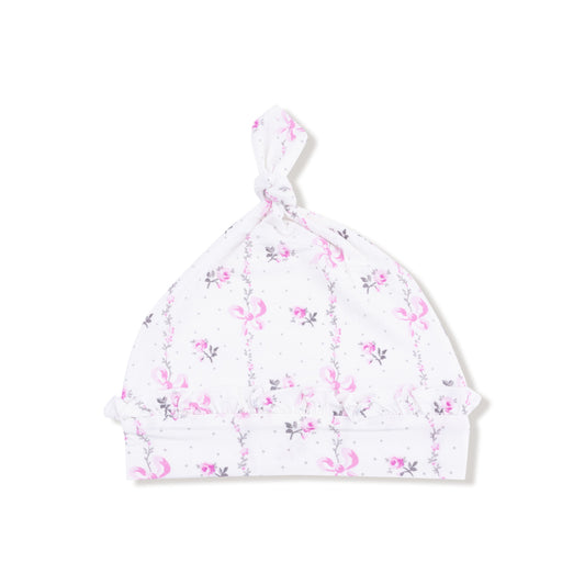 Ruffle Knotted Hat