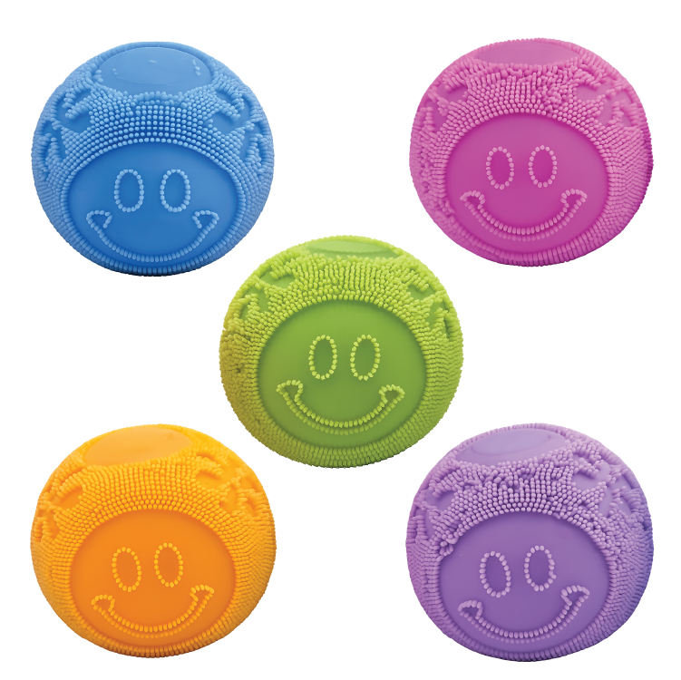 Fun Doh Squishy Fuzz Faces Smiley Face Sensory Fidget Toy