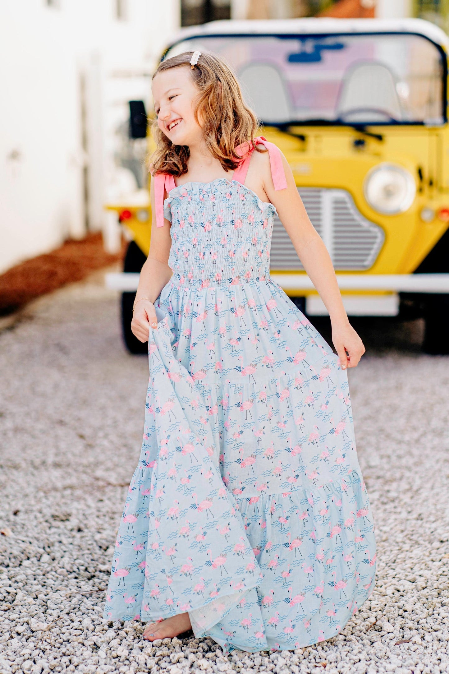 Pink Paradise Maxi Dress- (Runs long, size down)