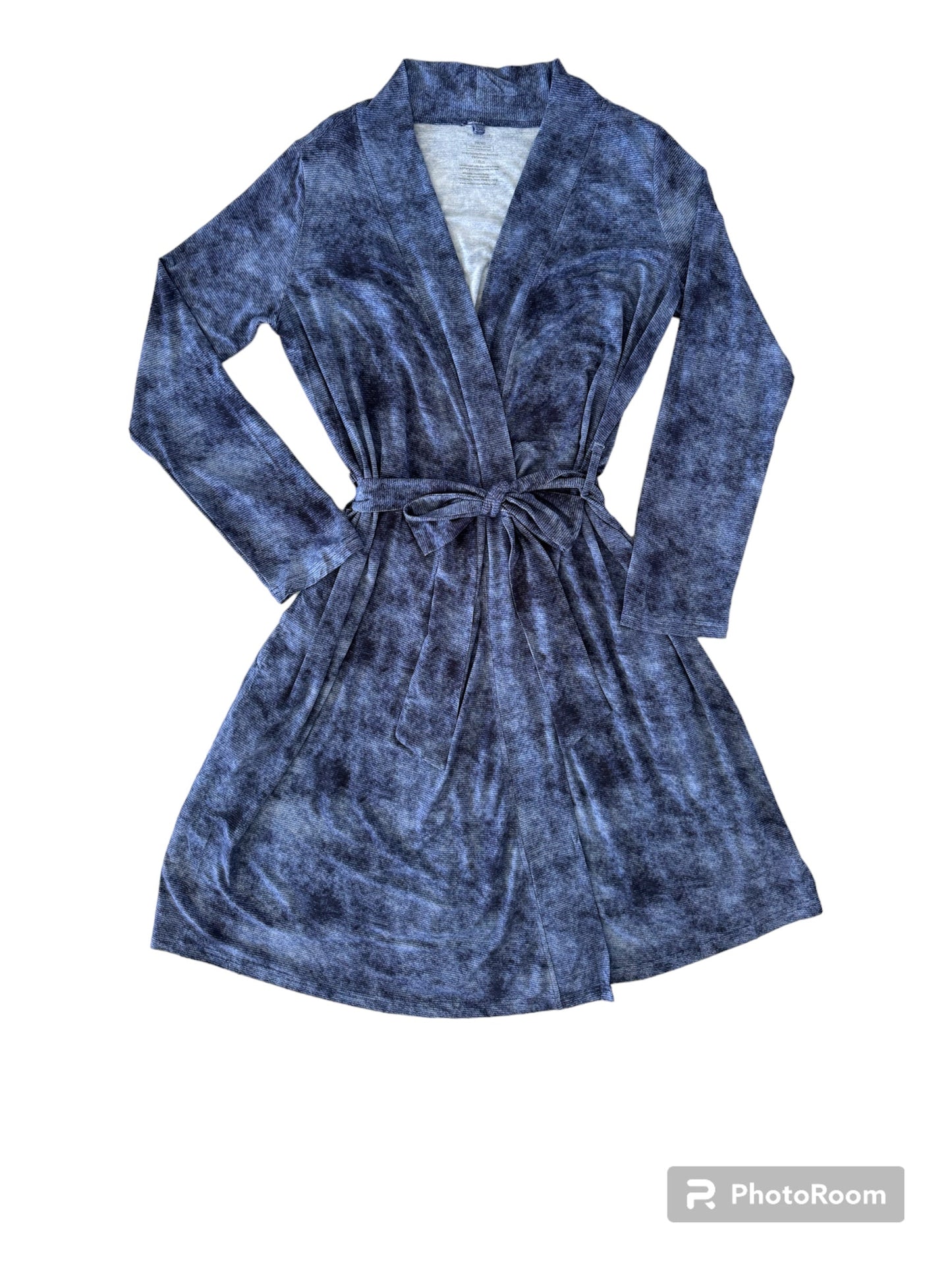 Denim Print | Mommy Robe