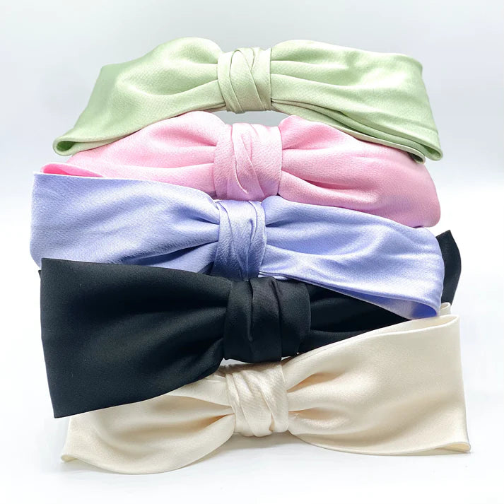 Satin Bow Headband