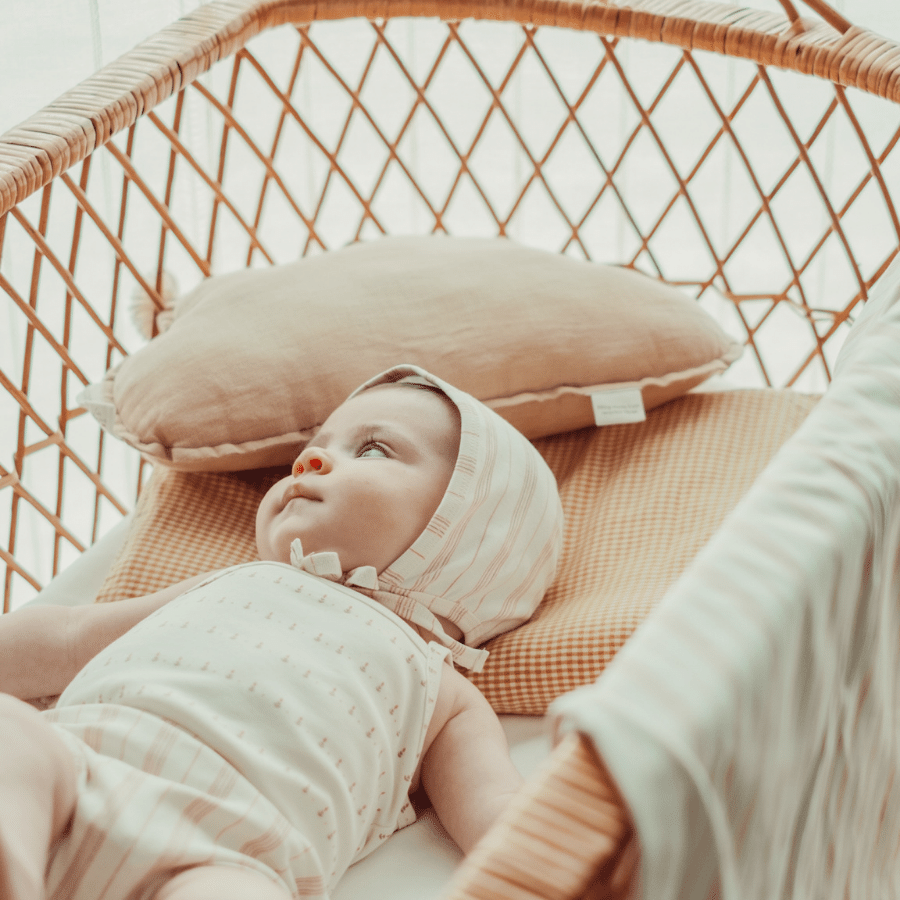 The Printed Romper - Mini Tulip