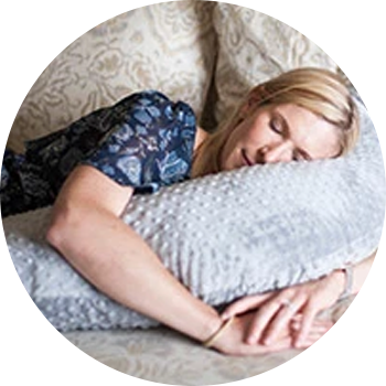 Luna Lullaby Nursing Pillow Cover - Yellow Dot