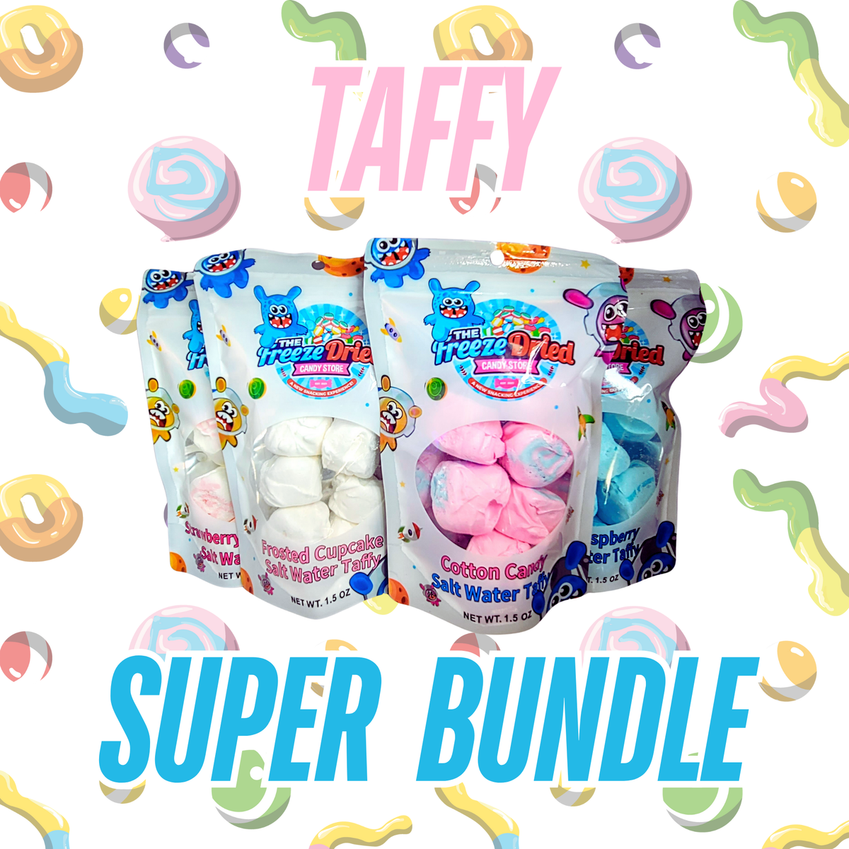Salt Water Taffy Bundle - 6 bags