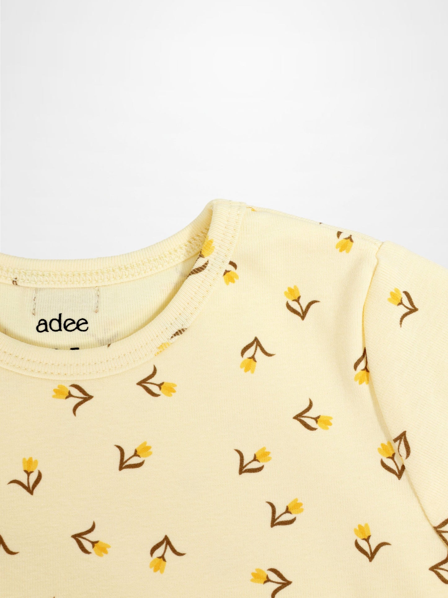 Butter Yellow Tulip T-Shirt - Short Sleeve