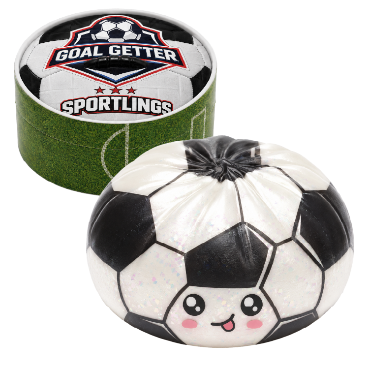 Sportlings Sports Dumpling Squishy Fidget Toy – Mystery Sports Ball