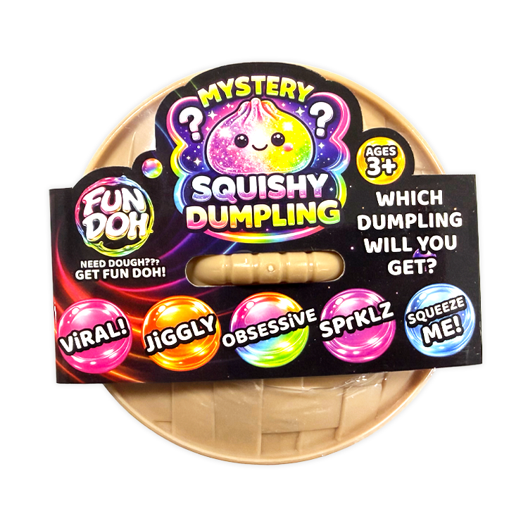 Fun Doh Mystery Dumpling Squishies – Viral Sensory Fidget Toy