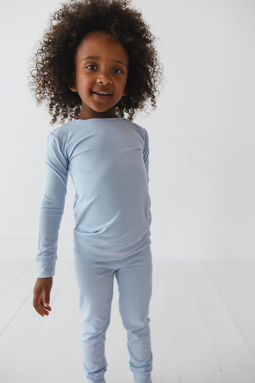 Blue Macaron (ribbed) - Set