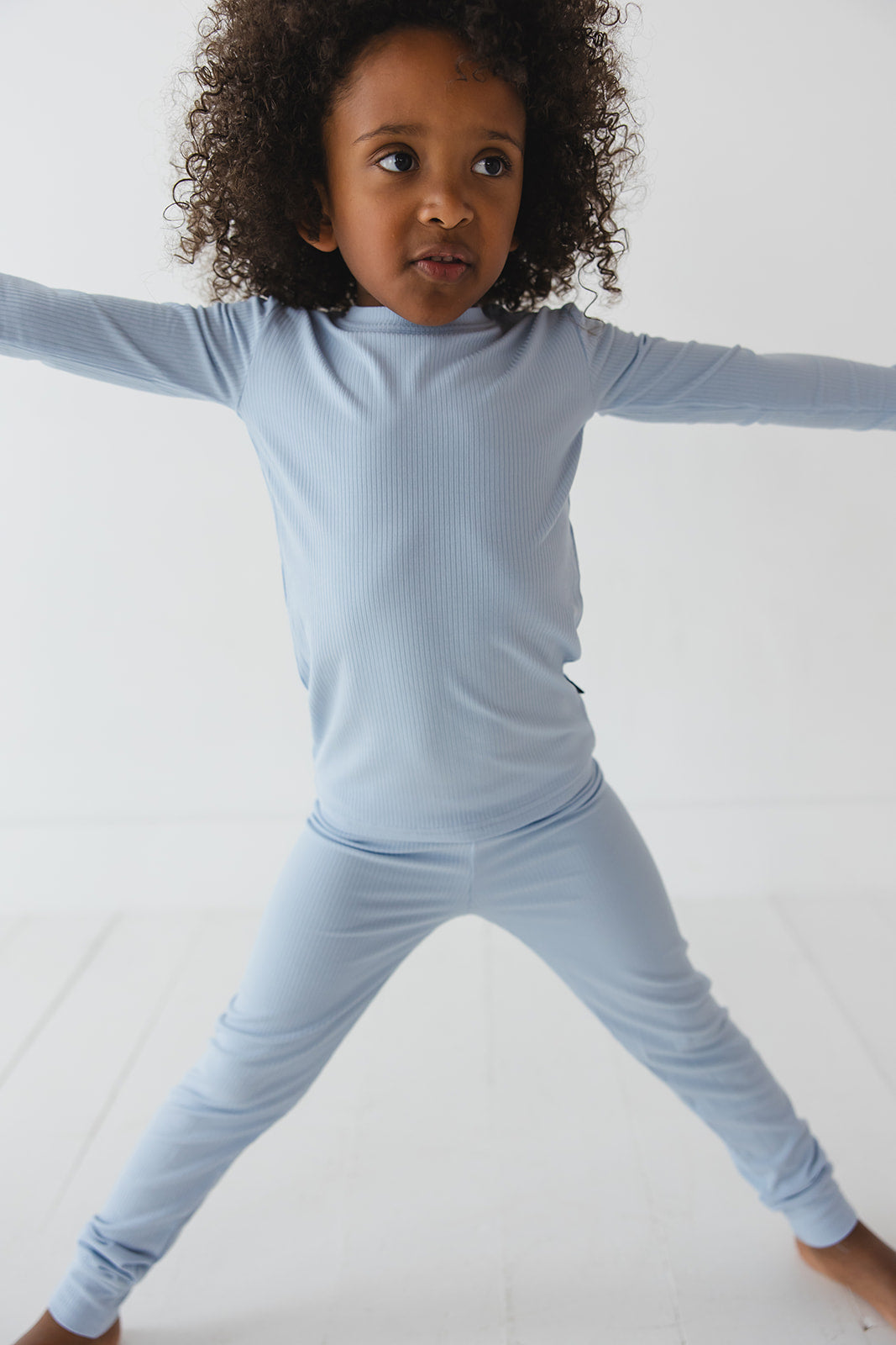 Blue Macaron (ribbed) - Set