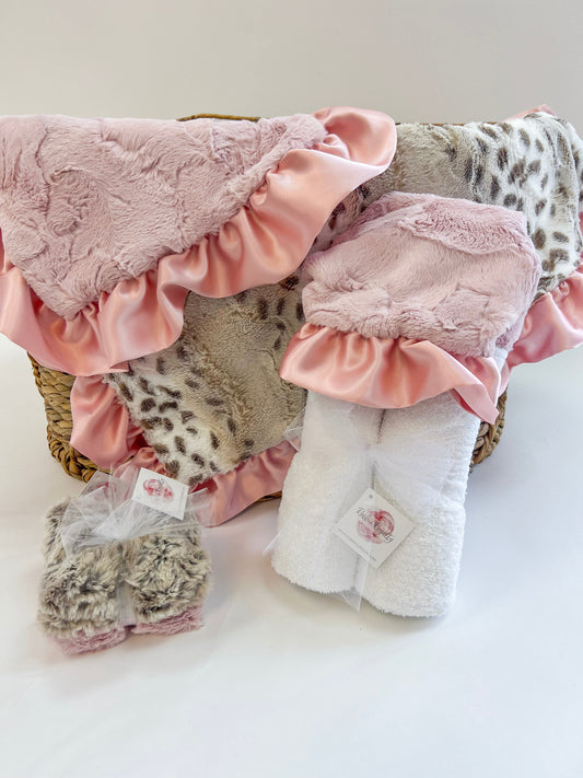 Dusty Pink Snowcat Cuddle Bundle