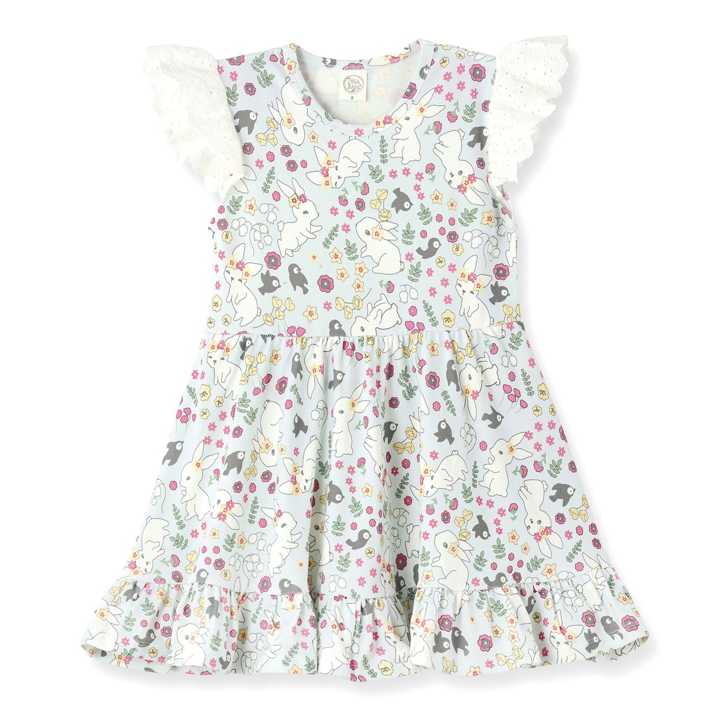 Girl's Cottontail Garden Bamboo Dress