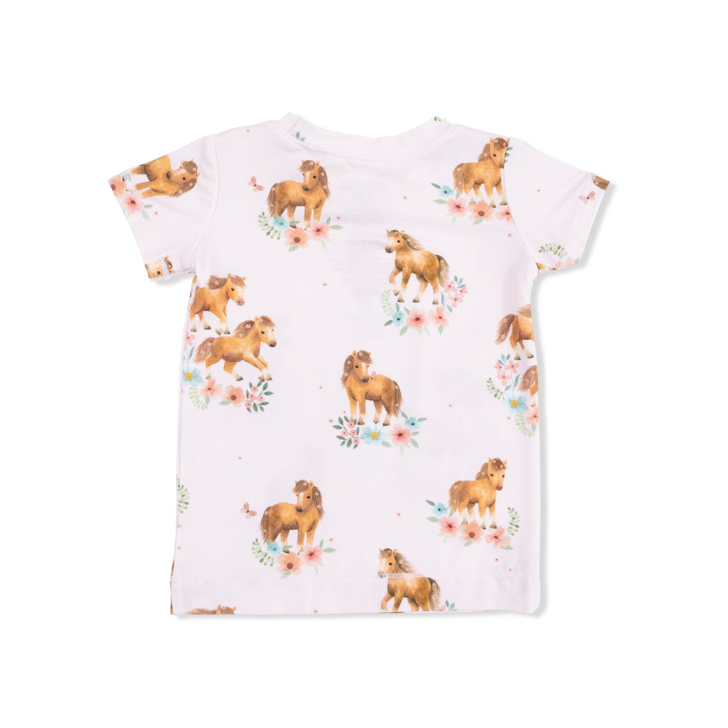 Pink Ponies - Loungewear Short Set