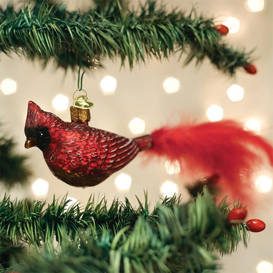 Vintage Cardinal Ornament