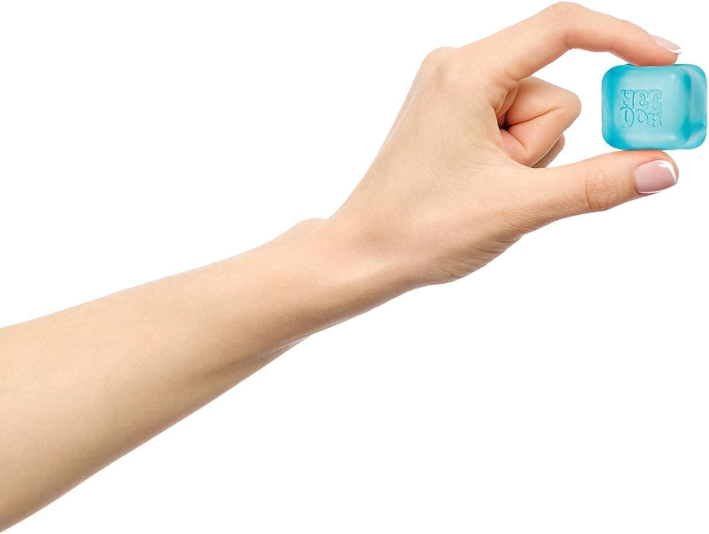 NeeDoh Nice Ice Baby Teenie Sensory Cube – Super Solid Squish Fidget Toy for Kids & Adults