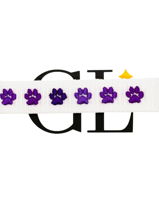 Paws Team Tassel Bracelet - Purple
