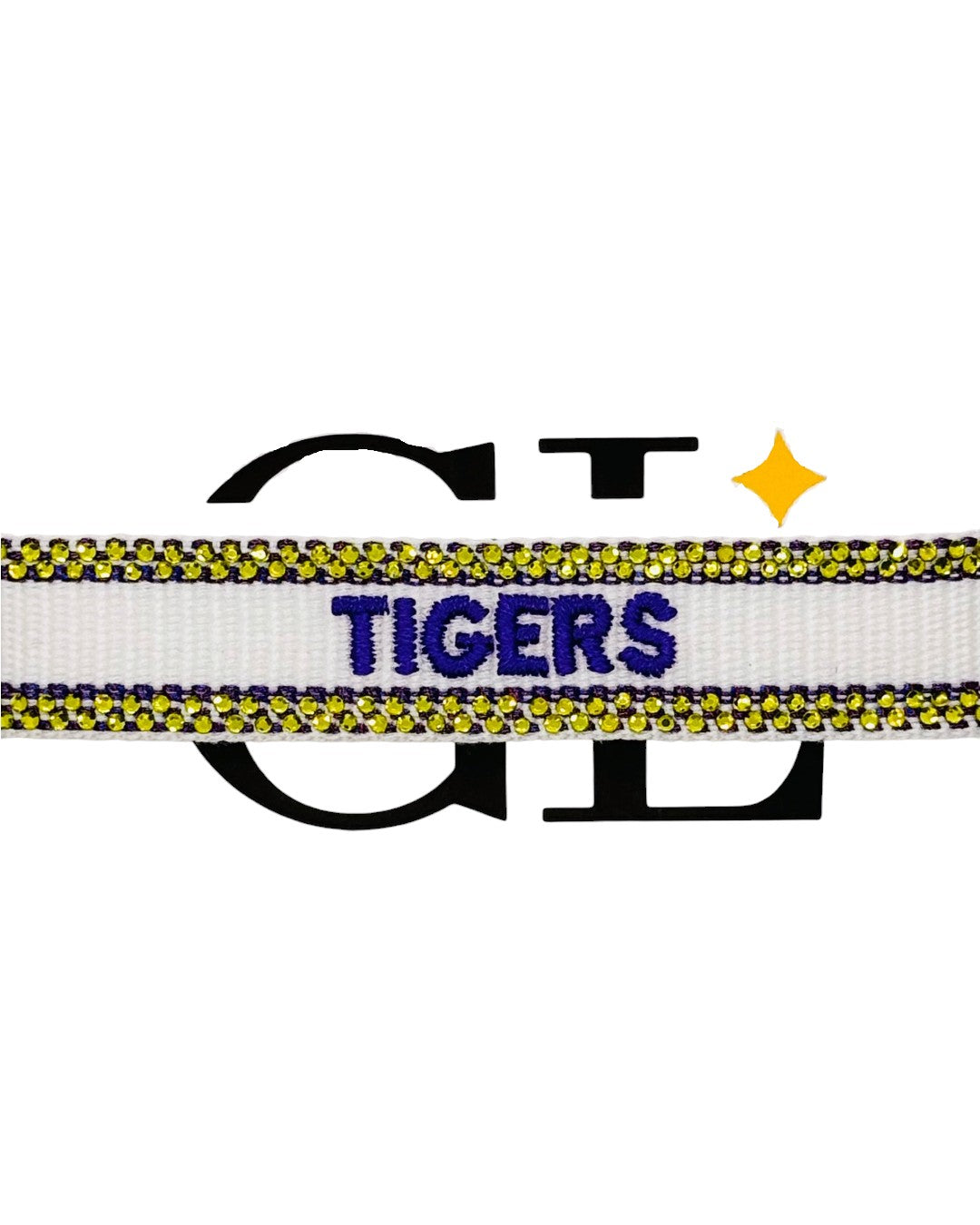 Tigers Bling Team Tassel Bracelet