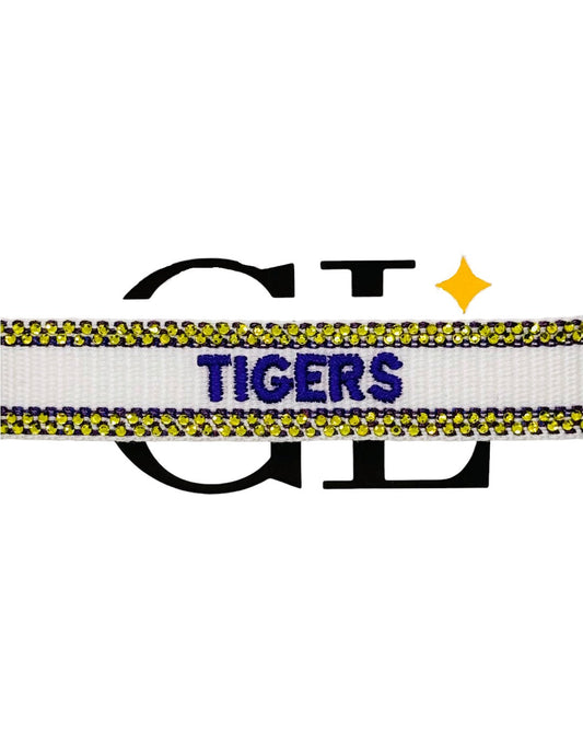 Tigers Bling Team Tassel Bracelet
