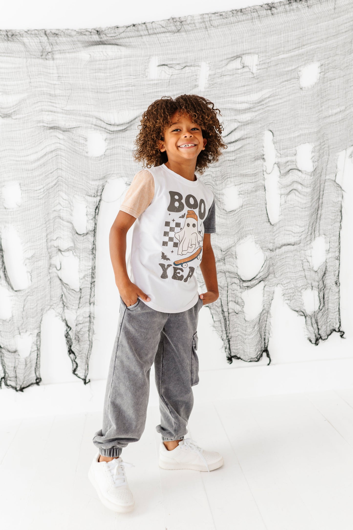 Boo-Yeah | COLOR-BLOCK TEE