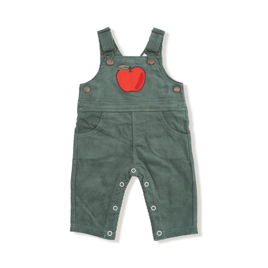 Dark Ivy - Classic Overall with Apple Applique