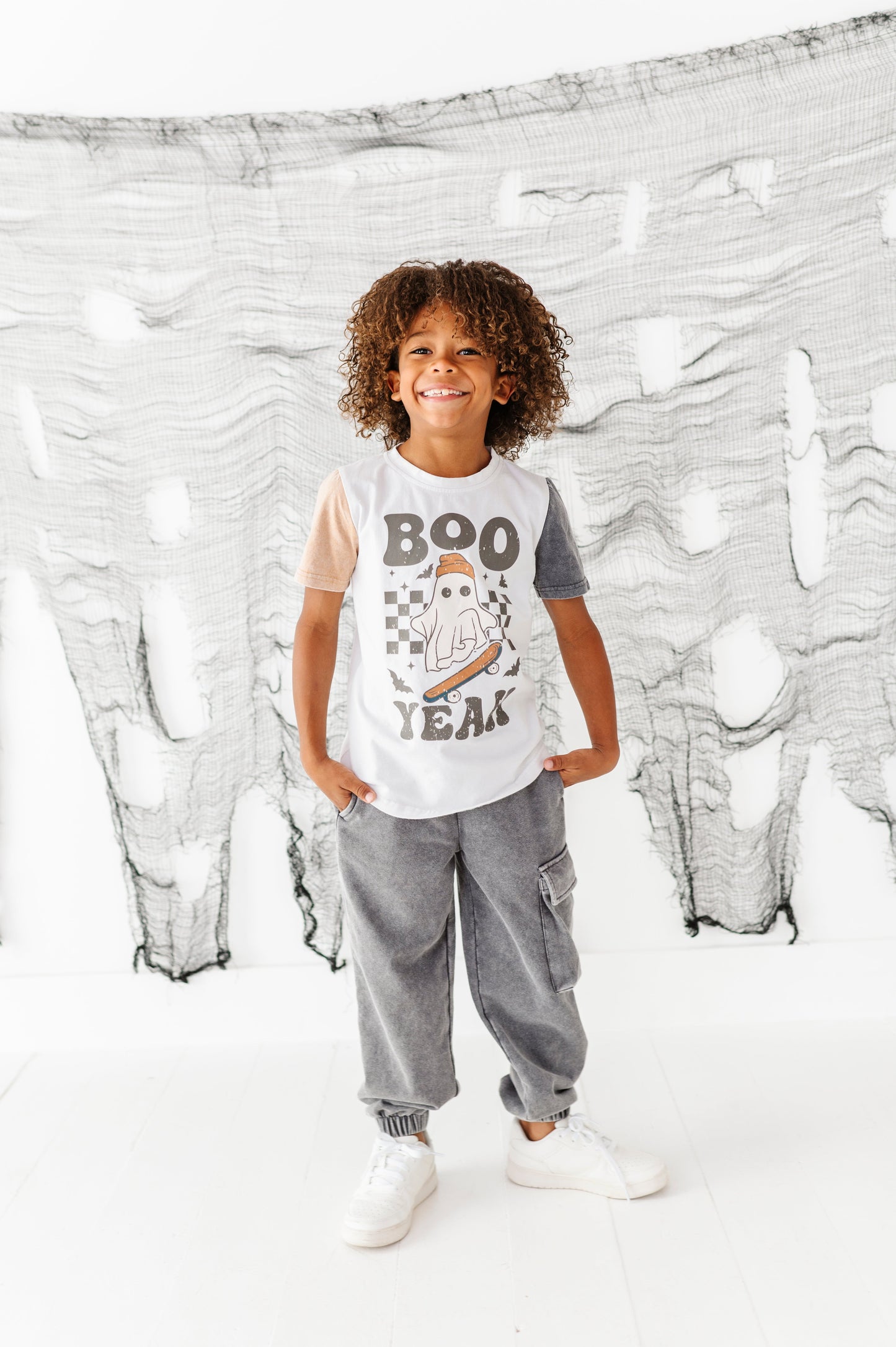 Boo-Yeah | COLOR-BLOCK TEE