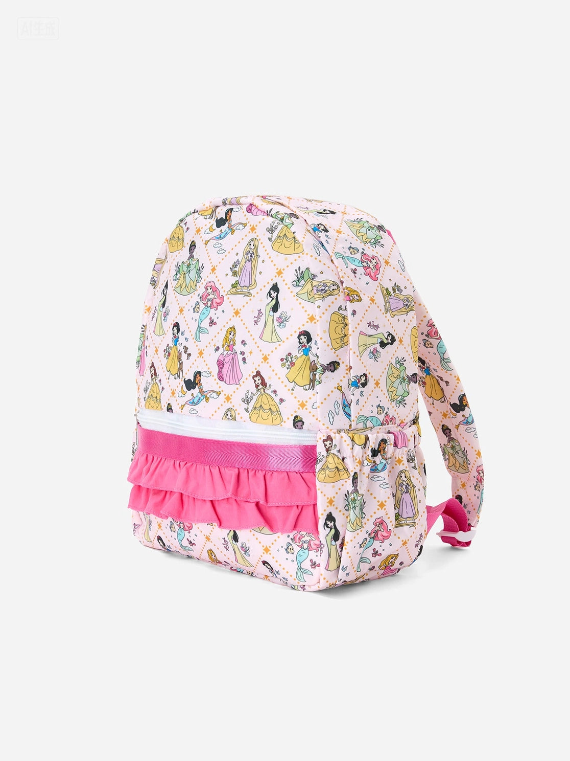 Princess Ruffle Backpack | Girls Princess School Backpack | Kids Boutique Book Bag