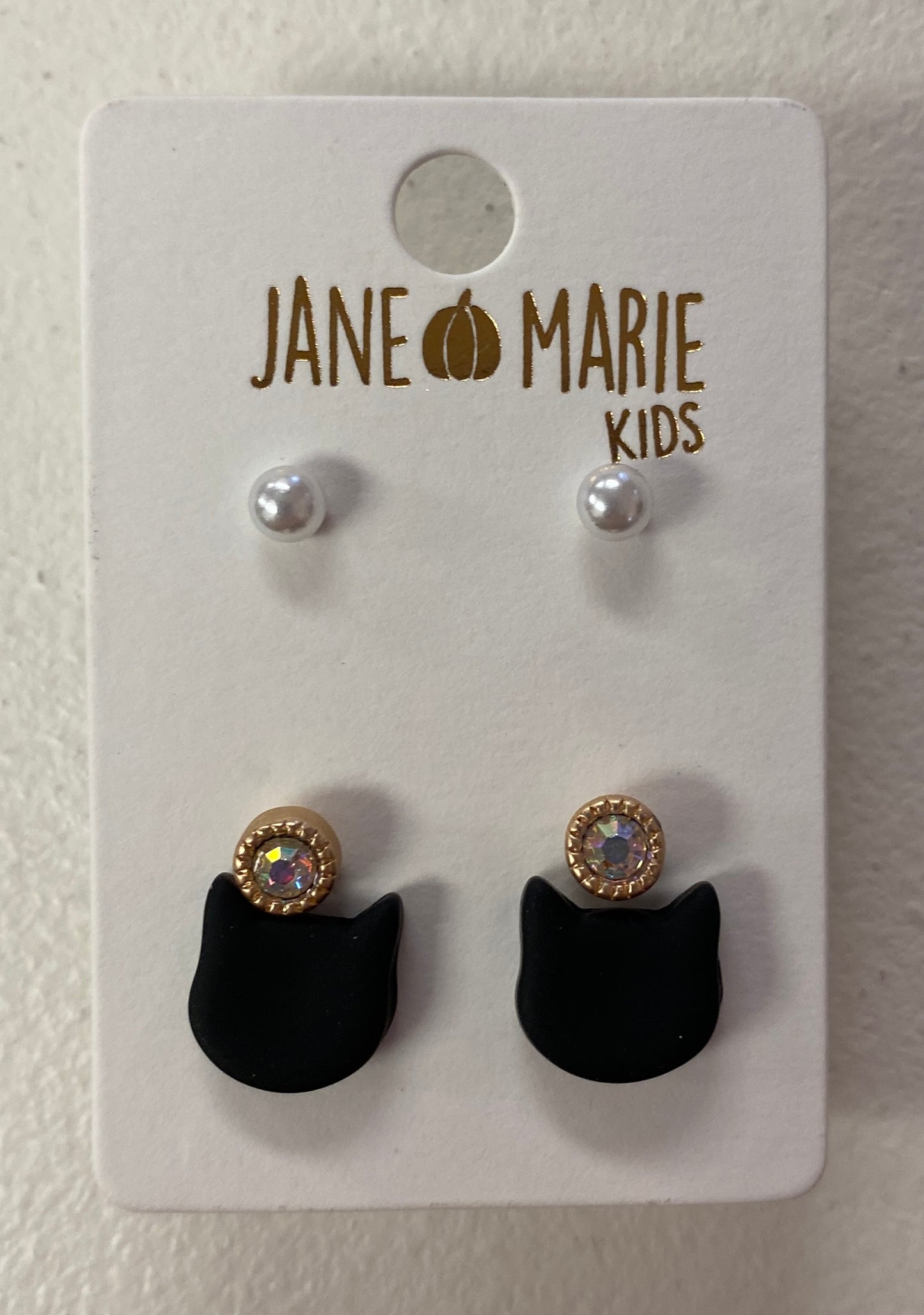 Black Cat Earring Trio
