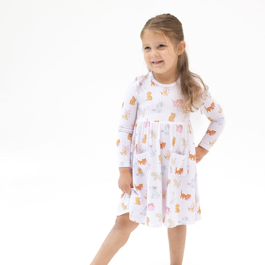 Twirly Long Sleeve Dress