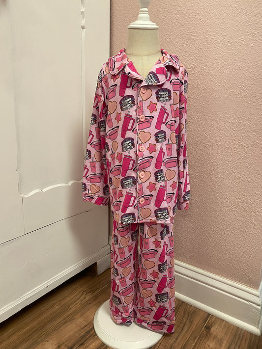 Bamboo Loungewear Set – Essentials Print