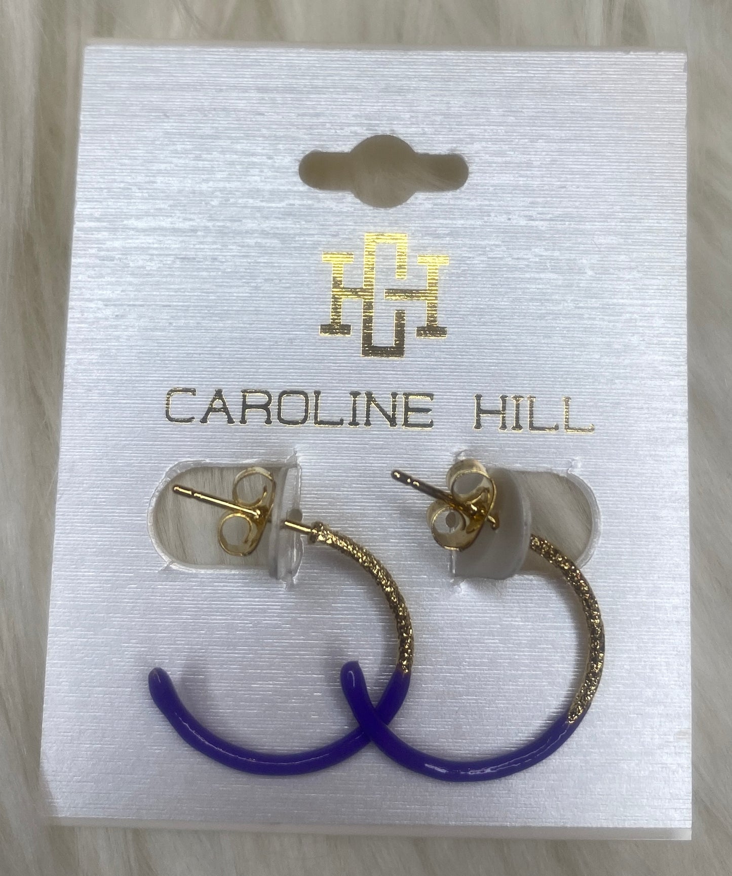 Dapper Dipped Hoop Earring