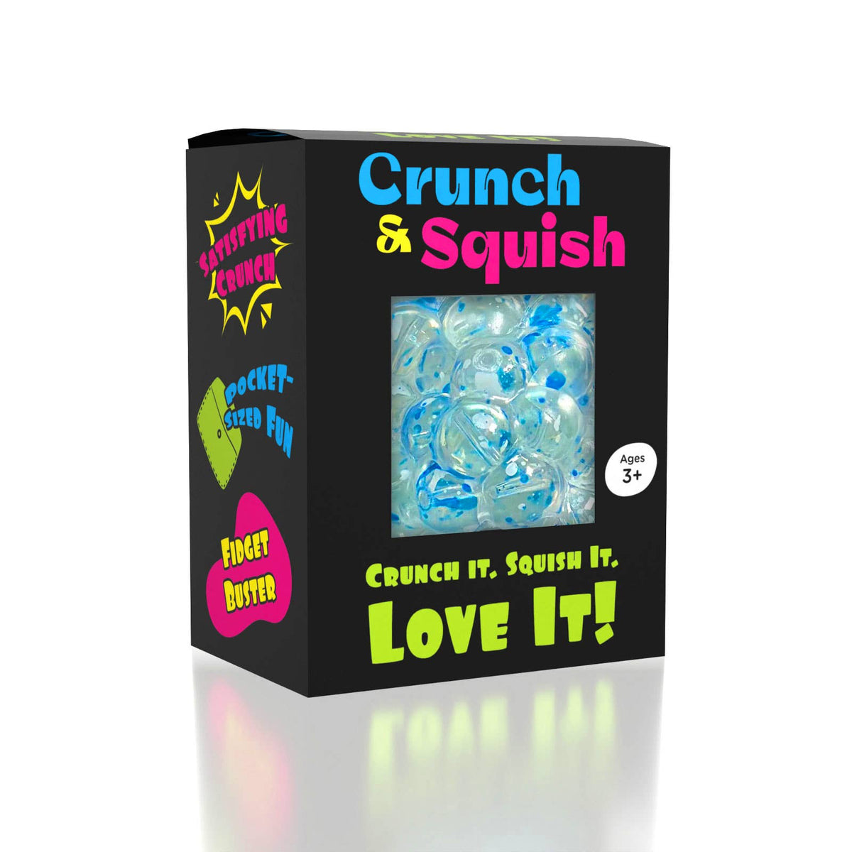 Crunch & Squish Crunchy Squishies® Stress Ball & Sensory Fidget Toy – Choose Your Style