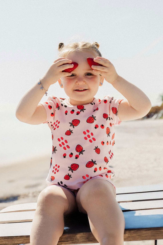 Strawberry Print Set