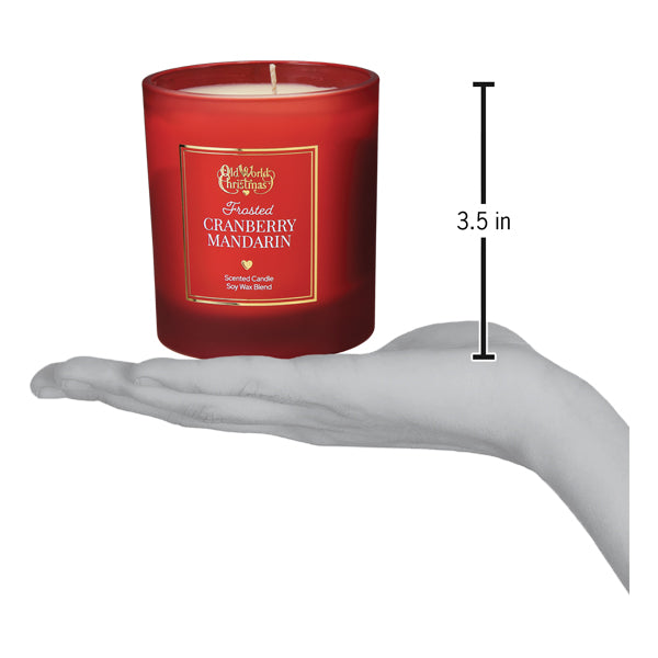 Frosted Cranberry Mandarin Candle