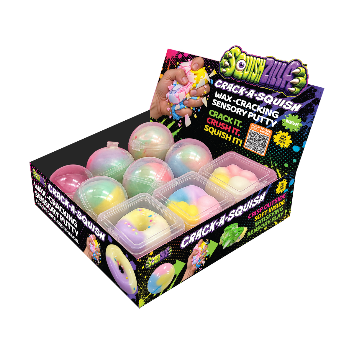 Crack-A-Squish Wax-Cracking Sensory Putty Fidget Toy
