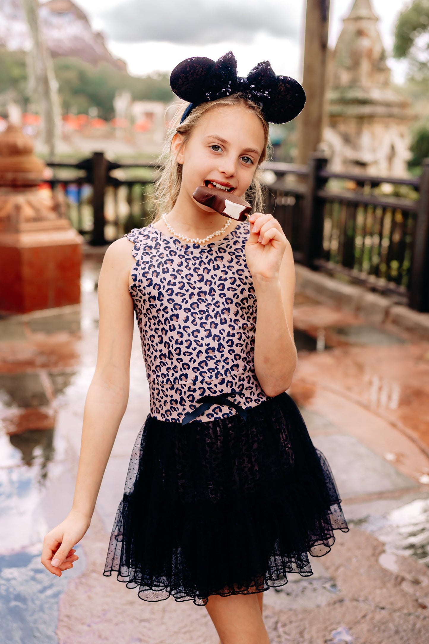 Leopard Culver Athletic Dress