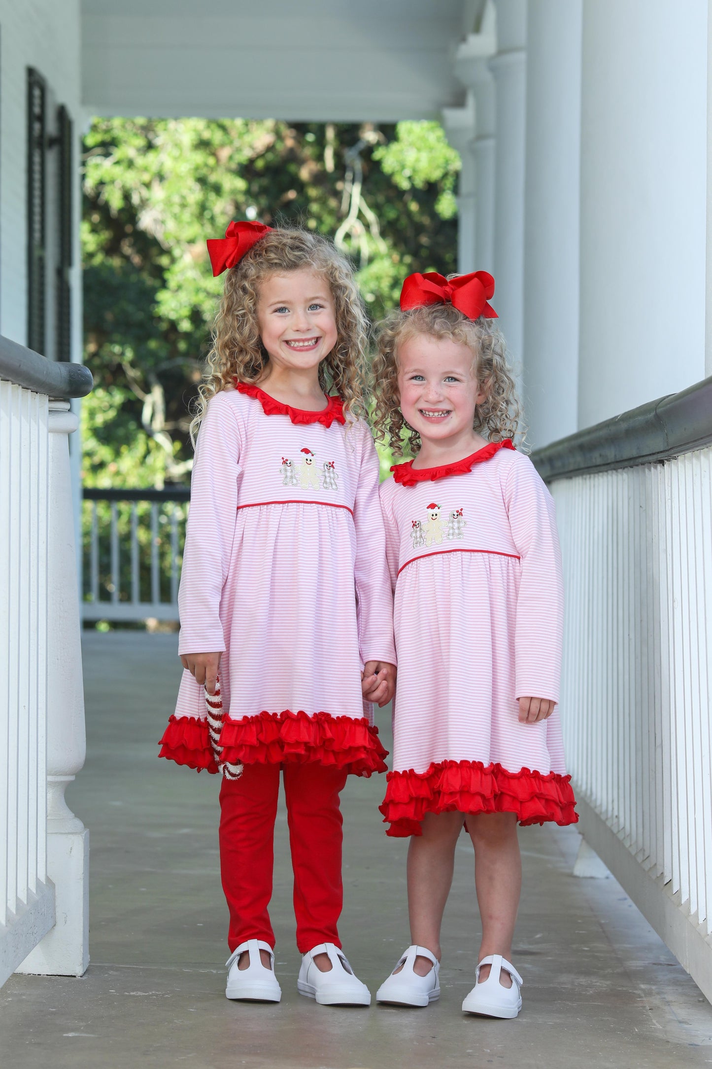 Gingerbread Ruffle Pant Set