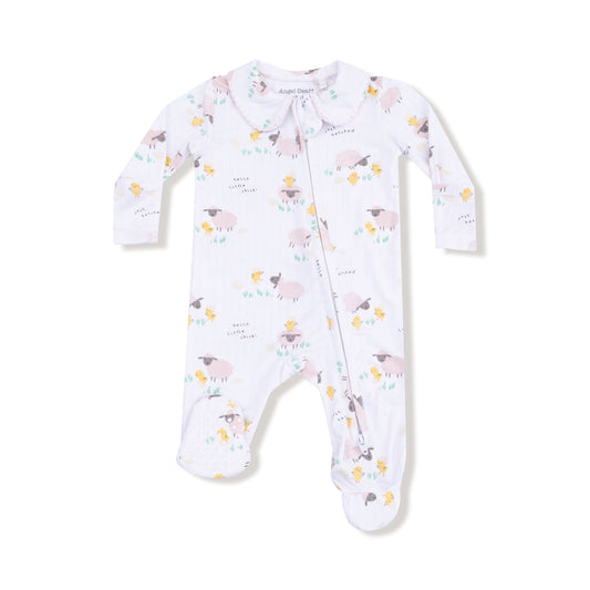 Peter Pan 2 Way Zipper Footie