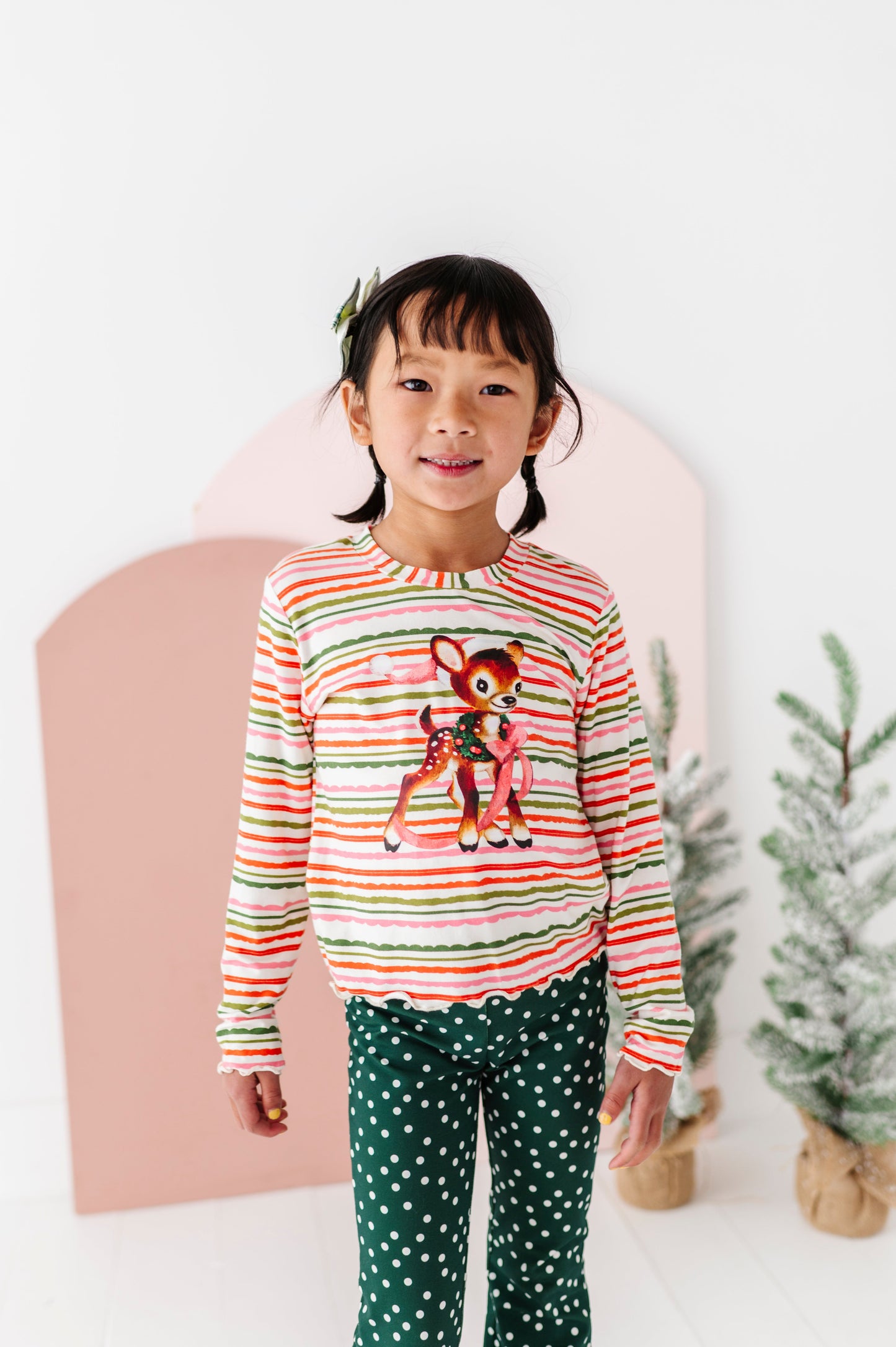Vintage Reindeer | Bamboo Long Sleeve
