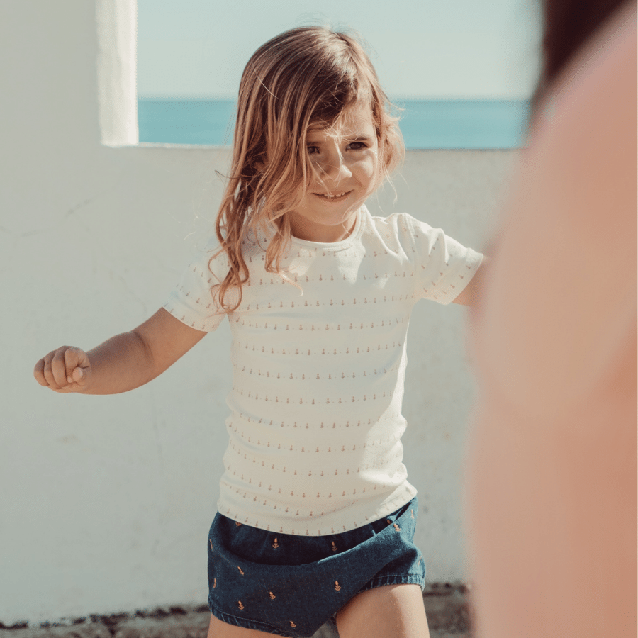 The Printed Legging - Mini Tulip