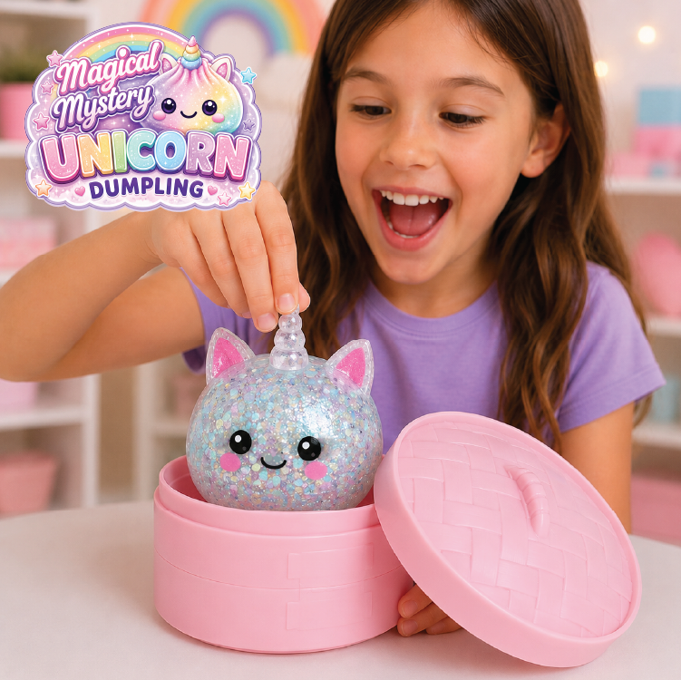 Unicorn Mystery Dumpling Squishy Toy | Sensory Fidget Toy