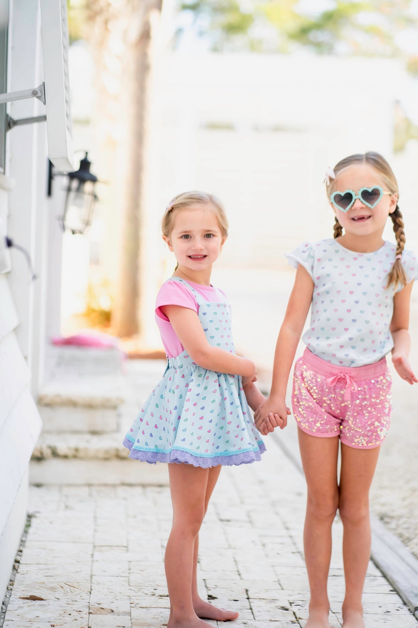Candyland Skirted Romper Set