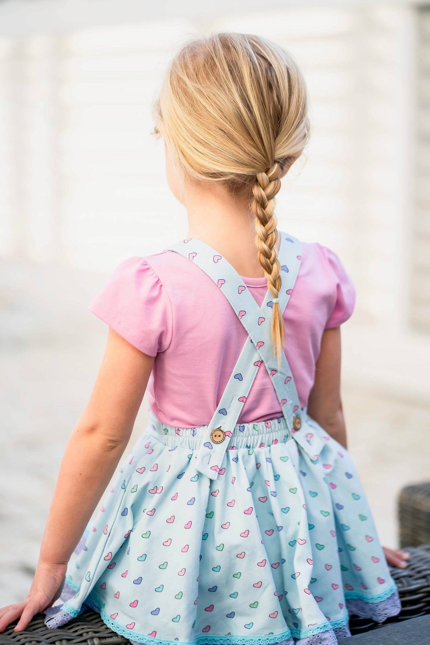 Candyland Skirted Romper Set