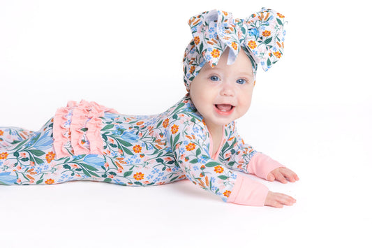 Eleanor Bamboo Convertible Zip Romper