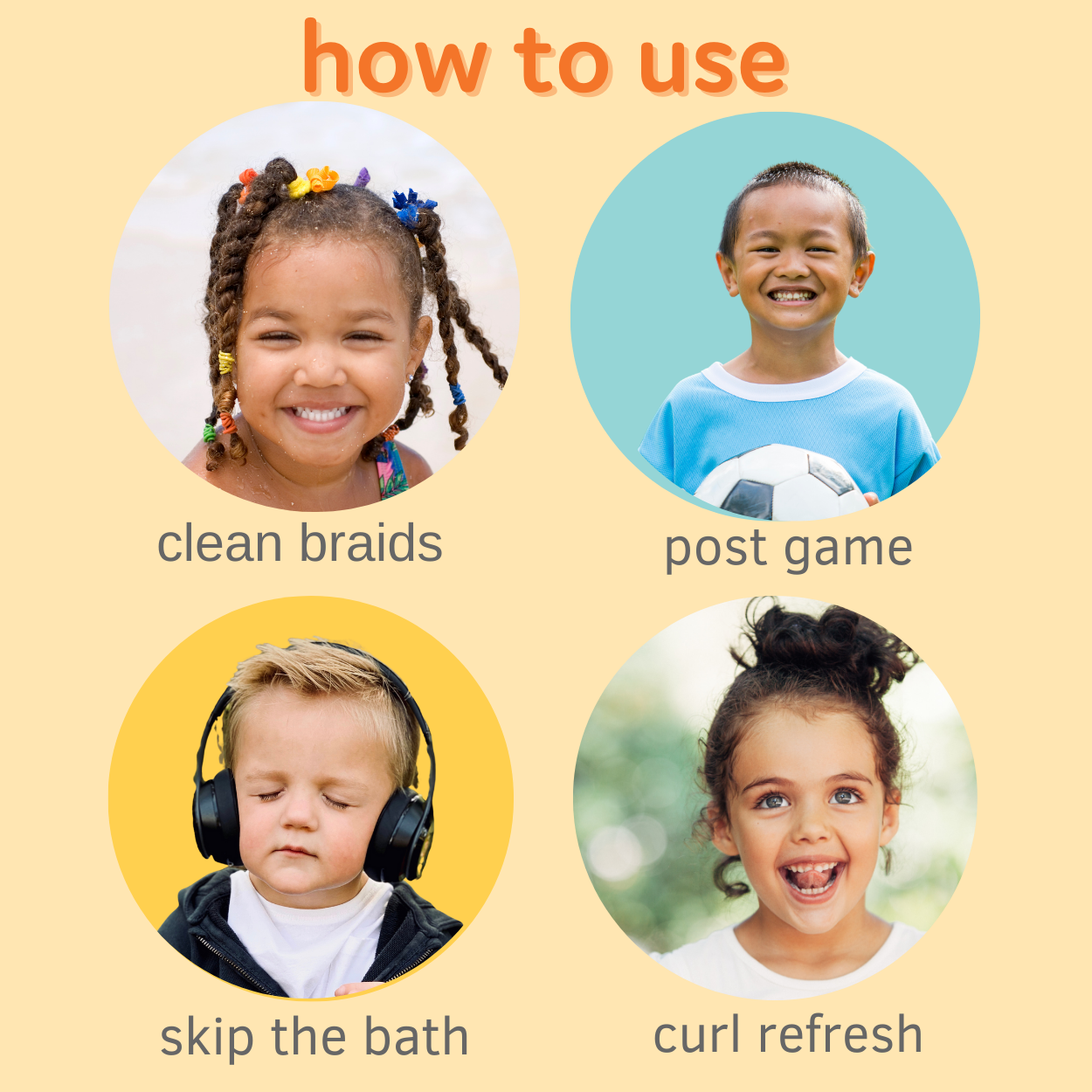 Dry Shampoo for Kids